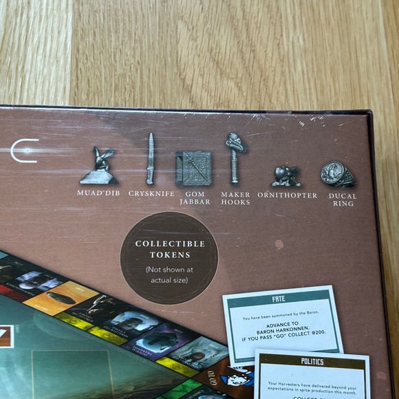 Monopoly DUNE Collectible Board Game Sci-Fi Movie- New, Sealed - Picture 4 of 5